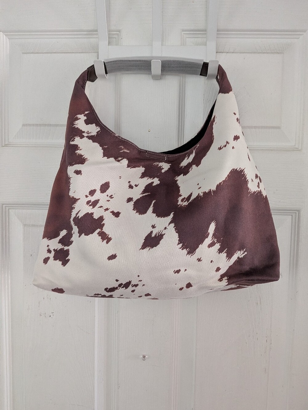 Commense Cow Print Hobo Bag - Picture 9 of 14
